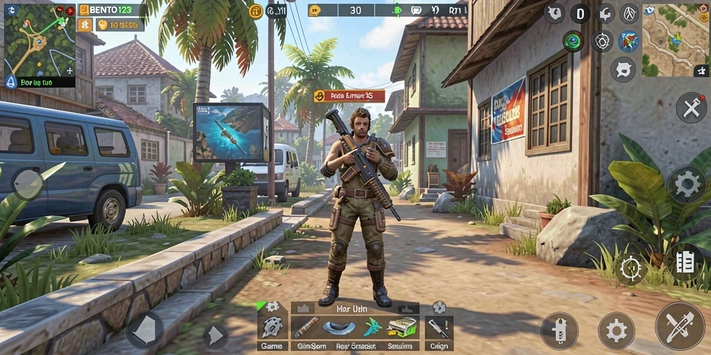 Tampilan gameplay BENTO123 yang menawan dan interaktif.