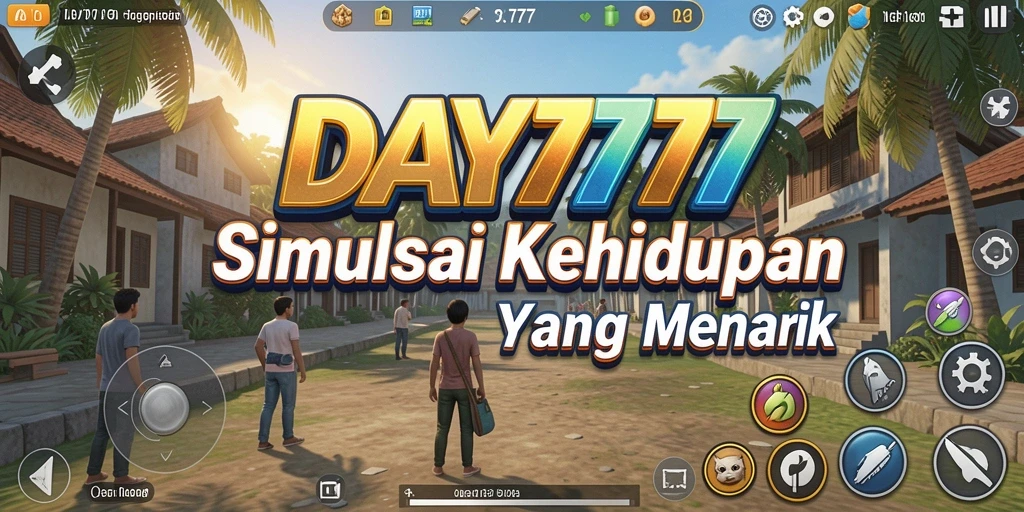 Tangkapan layar menunjukkan pengalaman gameplay yang mendalam di DAY777.