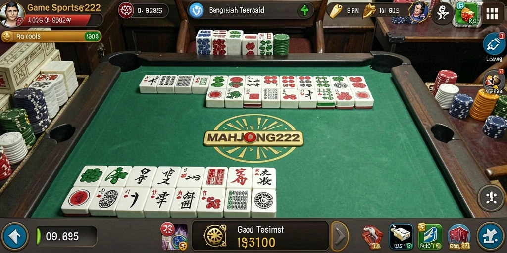 Tampilan menarik dari gameplay Sportsbook di MAHJONG222.