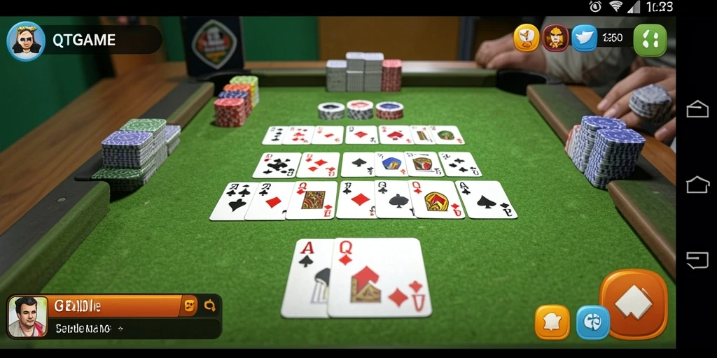 Gameplay QTGAME dengan pengalaman Gaple yang menyenangkan.