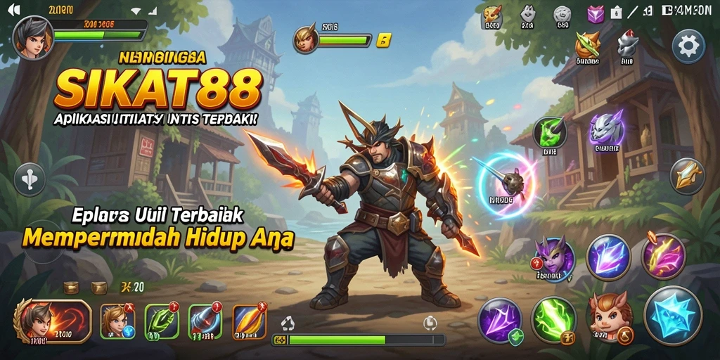 Tampilan antarmuka SIKAT88 yang menawan dan fungsional.