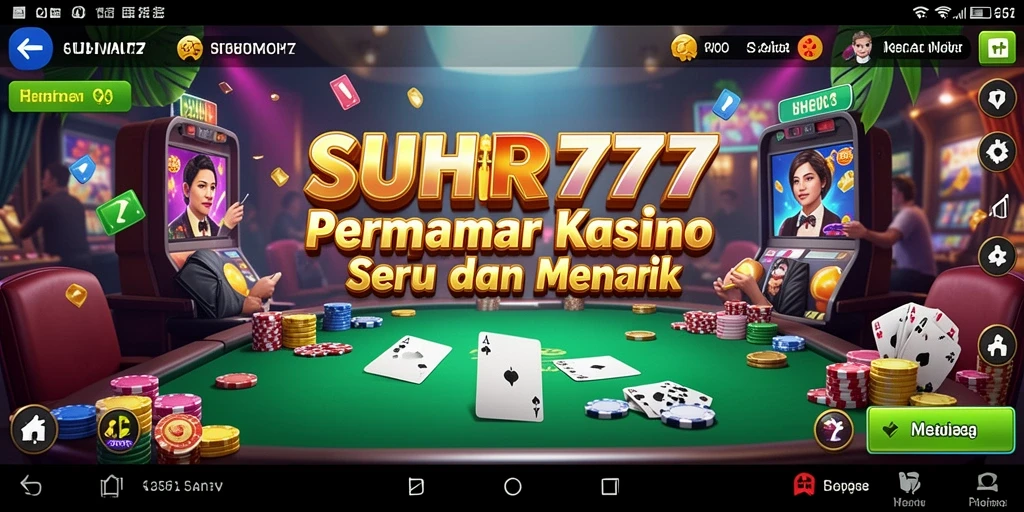 Screenshot permainan Kasino SUHU777 yang menampilkan aksi seru dan menghibur.