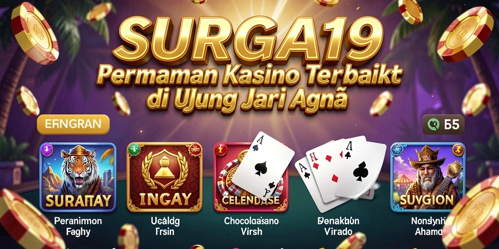 Tampilan gameplay menarik dalam SURGA19 yang mengesankan.