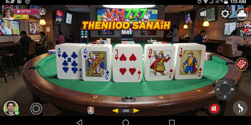 Screenshot gameplay VM777 menampilkan pengalaman bermain Domino yang seru.