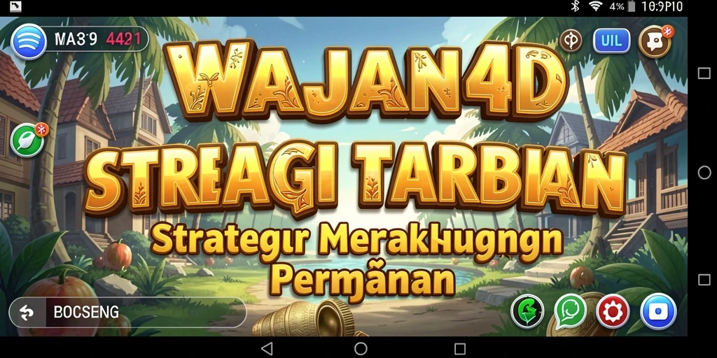 Gameplay seru dari WAJAN4D yang menantang setiap pemain.
